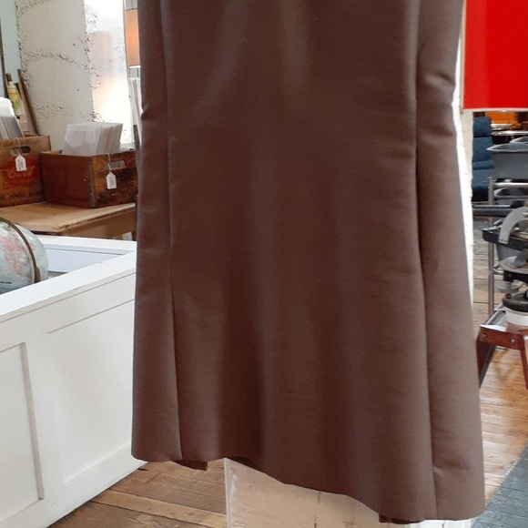 Vintage Richard Frontman Brown slvs dress - Picture 3 of 9